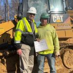 Laborer Jose Mendez Receives Safety Excellence Achievement Award